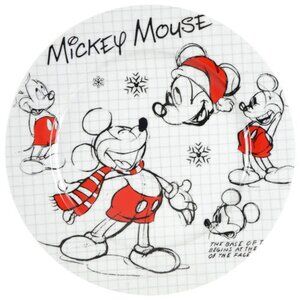 Mickey Mouse Sketchbook Holiday plate